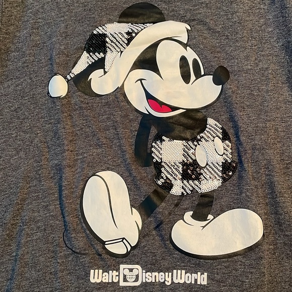 Santa Mickey Short Sleeve Shirt - Picture 6 of 10